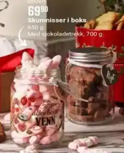 Europris Skumnisser i boks tilbud