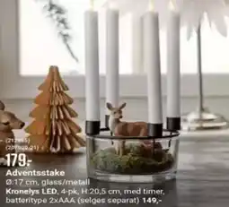 Europris Adventsstake tilbud