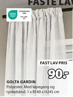 JYSK GOLTA GARDIN tilbud