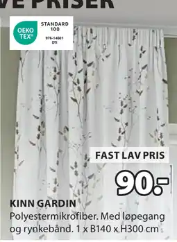 JYSK KINN GARDIN tilbud