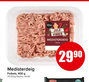 Spar Medisterdeig tilbud