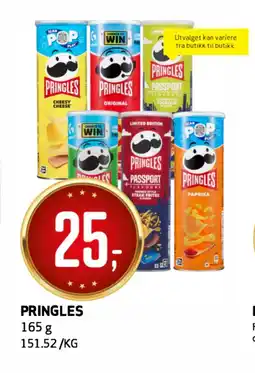 Bunnpris PRINGLES tilbud