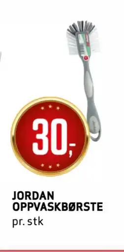 Bunnpris JORDAN OPPVASKBØRSTE tilbud