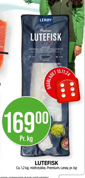 Kiwi LUTEFISK tilbud