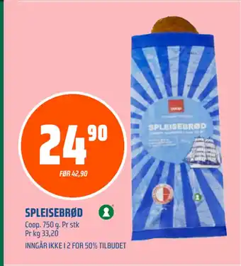 Coop Obs SPLEISEBRØD tilbud