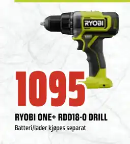 Coop Obs RYOBI ONE+ RDD18-0 DRILL tilbud