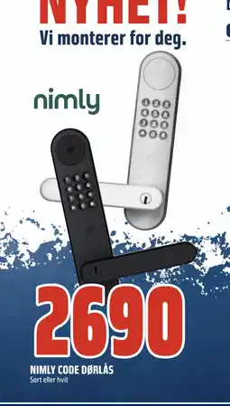 Coop Obs NIMLY CODE DØRLÅS tilbud