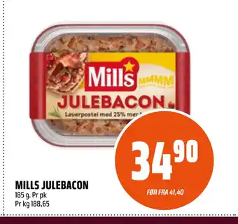 Coop Obs MILLS JULEBACON tilbud