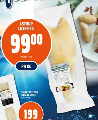 Coop Obs ASTRUP LUTEFISK tilbud