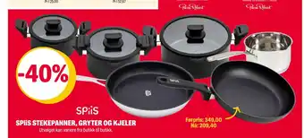 Coop Extra SPiiS STEKEPANNER, GRYTER OG KJELER tilbud