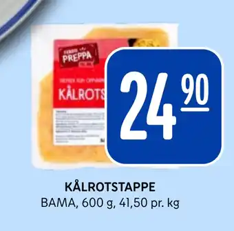 Rema 1000 KÅLROTSTAPPE tilbud