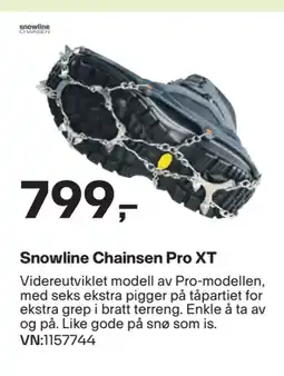 XXL Sport Snowline Chainsen Pro XT tilbud