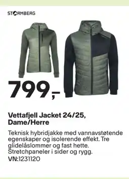 XXL Sport Vettafjell Jacket 24/25, Dame/Herre tilbud