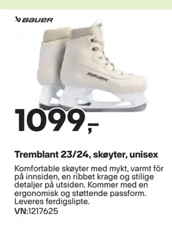 XXL Sport Tremblant 23/24, skøyter, unisex tilbud