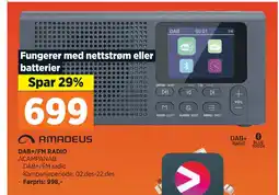 POWER DAB+/FM RADIO tilbud