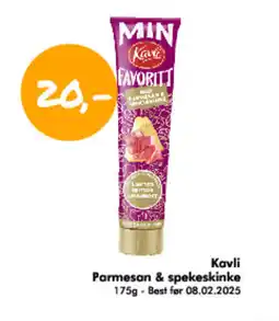 Havaristen KAVLI Parmesan & spekeskinke tilbud