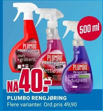 Plumbo rengjøring