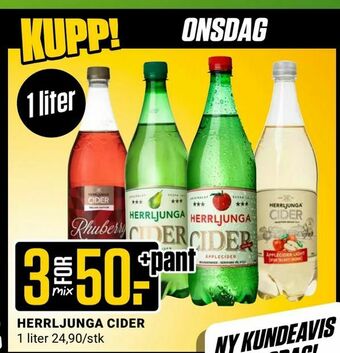 Europris Herrljunga cider tilbud