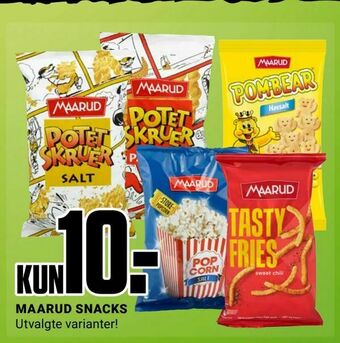Europris Maarud snacks tilbud