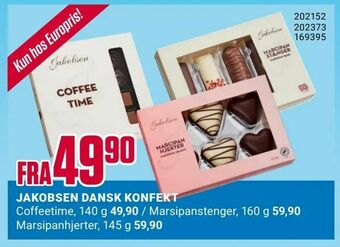 Europris Jakobsen dansk konfekt tilbud