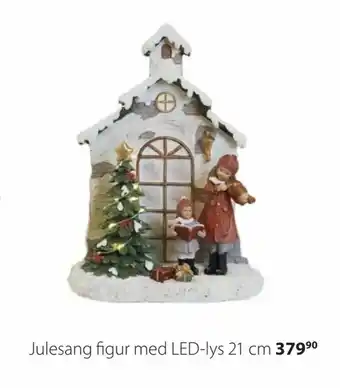 Princess Julesang figur med LED-lys 21 cm tilbud