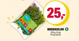 Coop Extra Brokkolini tilbud