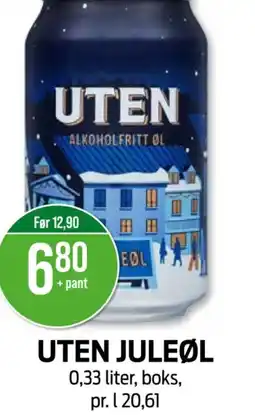 Kiwi Uten juleøl tilbud