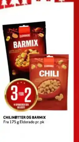 Bunnpris CHILINØTTER OG BARMIX tilbud
