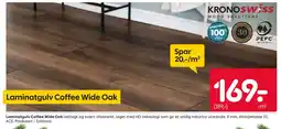 Laminatgulv Coffee Wide Oak