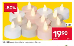 Rusta Telys LED Parma tilbud