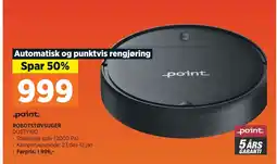 POWER ROBOTSTØVSUGER tilbud