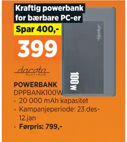 POWER POWERBANK tilbud