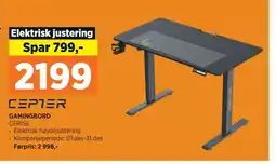 POWER GAMINGBORD tilbud