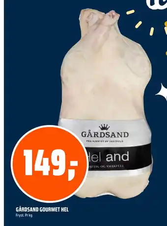 Coop Obs GÅRDSAND GOURMET HEL tilbud