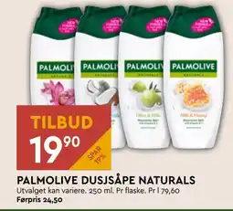 Coop Mega PALMOLIVE DUSJSÅPE NATURALS tilbud