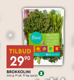 Coop Mega BROKKOLINI tilbud