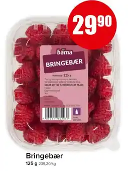 Spar Bringebær tilbud