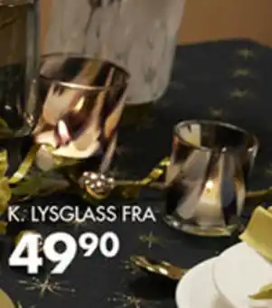 Sparkjøp Lysglass tilbud