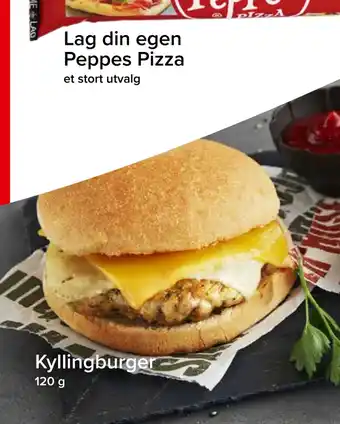 Spar Kyllingburger tilbud