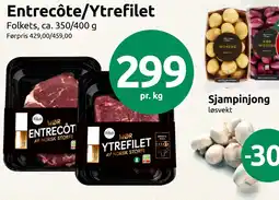 Joker Entrecôte/Ytrefilet tilbud