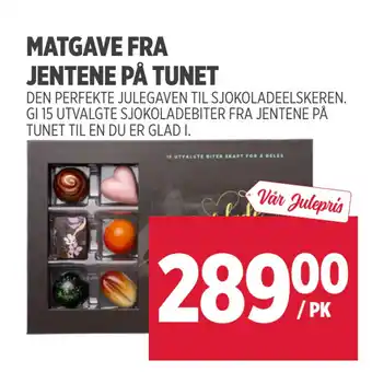 Jacobs MATGAVE FRA JENTENE PÅ TUNET tilbud