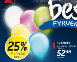 Thansen BALLONGER tilbud