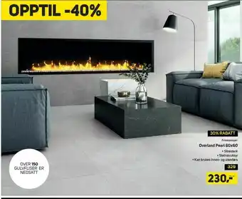 Megaflis Overland Pearl 60x60 tilbud