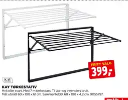 jem & fix KAY TØRKESTATIV tilbud