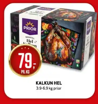 Bunnpris Kalkun hel tilbud