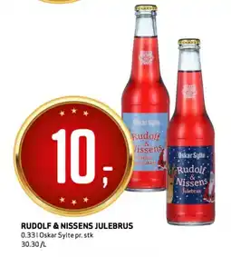 Bunnpris Rudolf & nissens julebrus tilbud