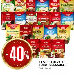 Bunnpris Et stort utvalg toro posesauser tilbud