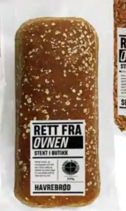 Bunnpris 100% grovbrød tilbud