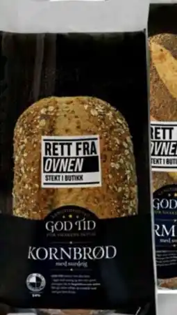 Bunnpris Kornbrød tilbud