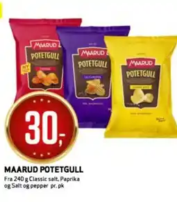Bunnpris MAARUD Potetgull tilbud
